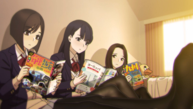 『みるタイツ』第12話「旅タイツ」先行カット（C） よむ /TRUSS