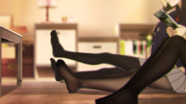 『みるタイツ』第12話「旅タイツ」先行カット（C） よむ /TRUSS