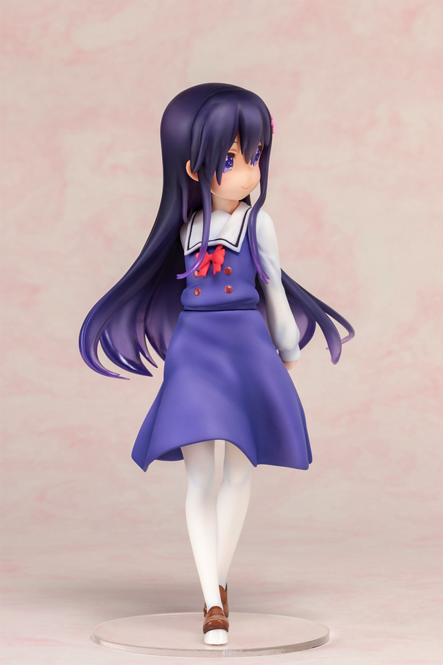 「私に天使が舞い降りた！『白咲 花』制服ver 塗装済み完成品フィギュア」13,800円（税別）（C）椋木ななつ・一迅社／わたてん製作委員会