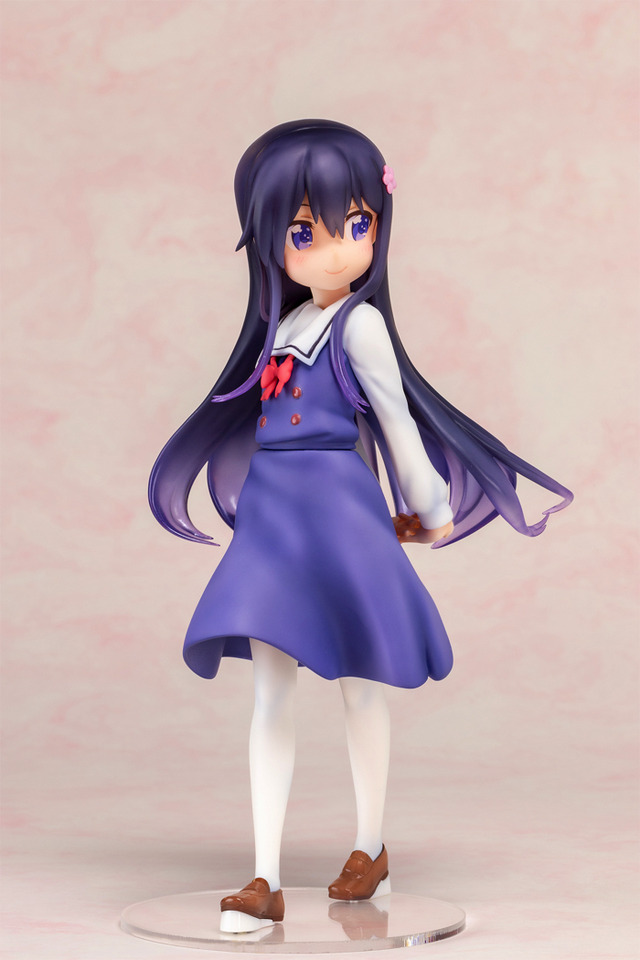 「私に天使が舞い降りた！『白咲 花』制服ver 塗装済み完成品フィギュア」13,800円（税別）（C）椋木ななつ・一迅社／わたてん製作委員会