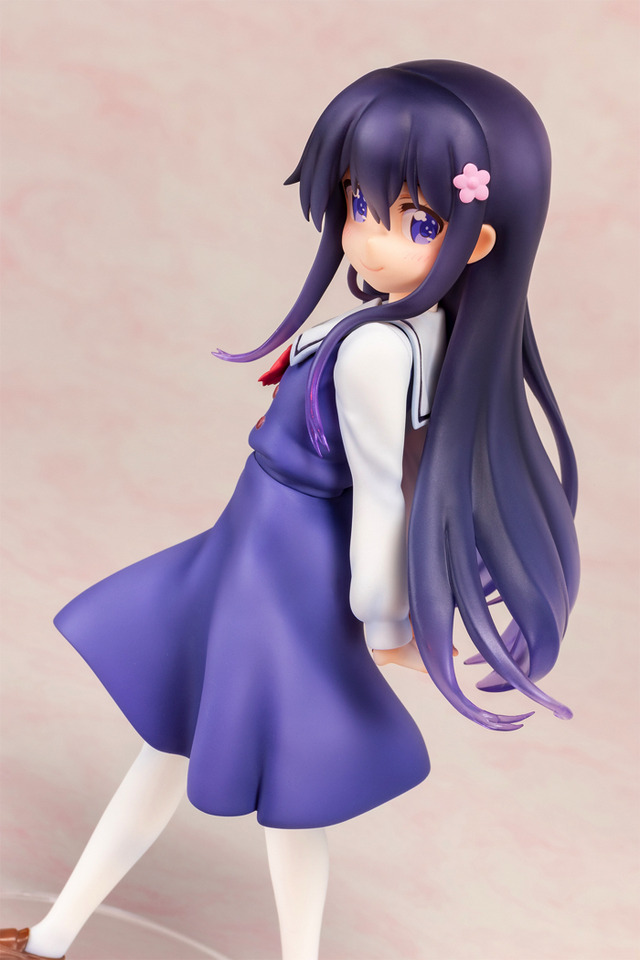 「私に天使が舞い降りた！『白咲 花』制服ver 塗装済み完成品フィギュア」13,800円（税別）（C）椋木ななつ・一迅社／わたてん製作委員会