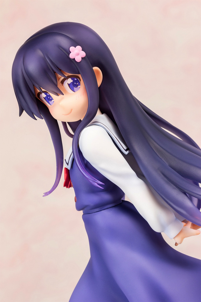 「私に天使が舞い降りた！『白咲 花』制服ver 塗装済み完成品フィギュア」13,800円（税別）（C）椋木ななつ・一迅社／わたてん製作委員会