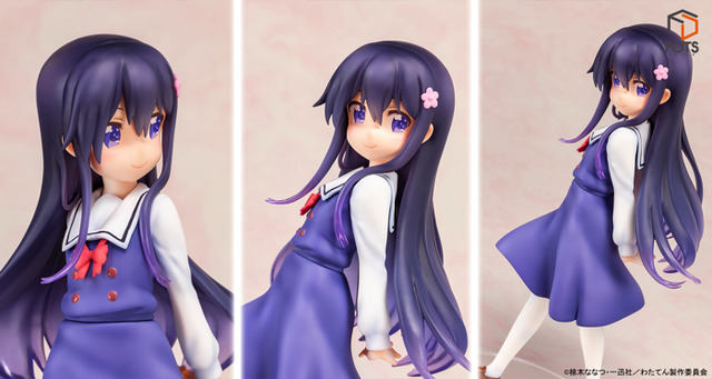 「私に天使が舞い降りた！『白咲 花』制服ver 塗装済み完成品フィギュア」13,800円（税別）（C）椋木ななつ・一迅社／わたてん製作委員会