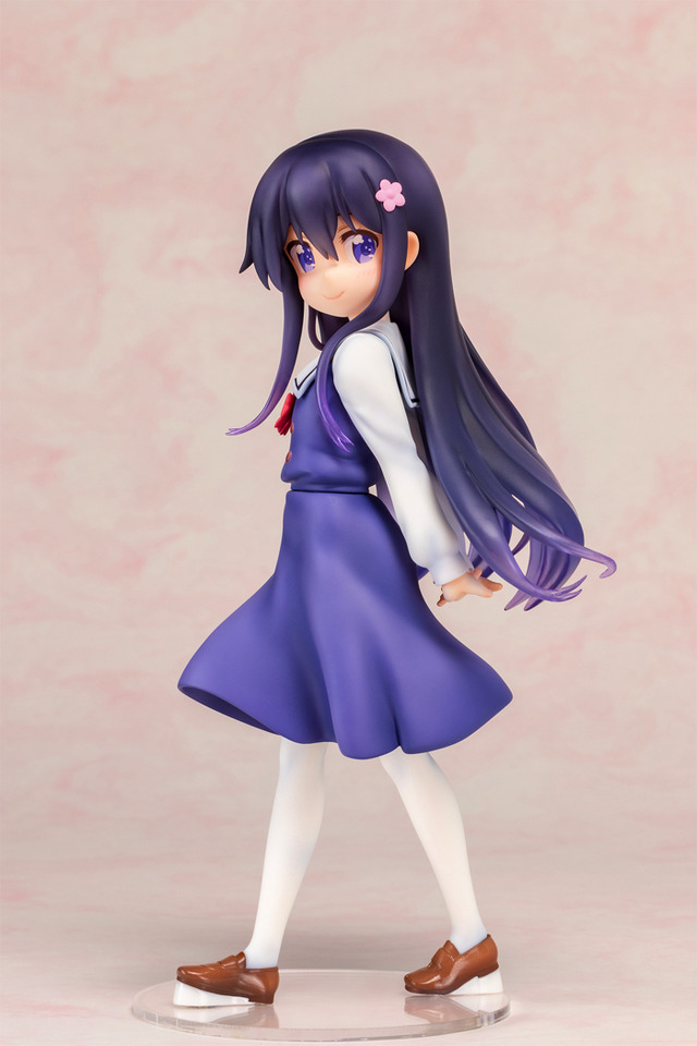 「私に天使が舞い降りた！『白咲 花』制服ver 塗装済み完成品フィギュア」13,800円（税別）（C）椋木ななつ・一迅社／わたてん製作委員会