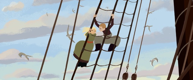 『ロング・ウェイ・ノース 地球のてっぺん』（C）2015 SACREBLEU PRODUCTIONS / MAYBE MOVIES / 2 MINUTES / FRANCE 3 CINEMA / NORLUM / Riskit Inc.