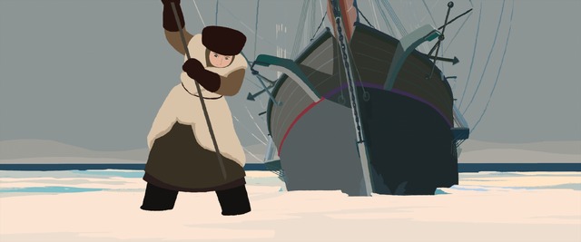 『ロング・ウェイ・ノース 地球のてっぺん』（C）2015 SACREBLEU PRODUCTIONS / MAYBE MOVIES / 2 MINUTES / FRANCE 3 CINEMA / NORLUM / Riskit Inc.