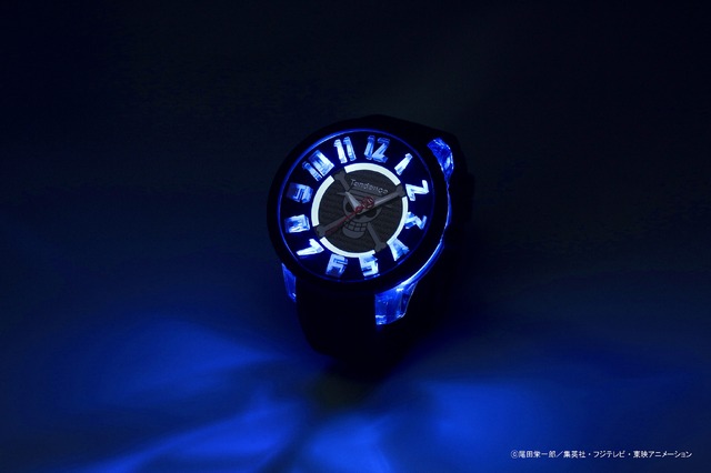 「ONE PIECEコラボレーションFLASH」TY532009(FLASH BLACK)／価格：43,000円＋(税)（C）尾田栄一郎/集英社・フジテレビ・東映アニメーション