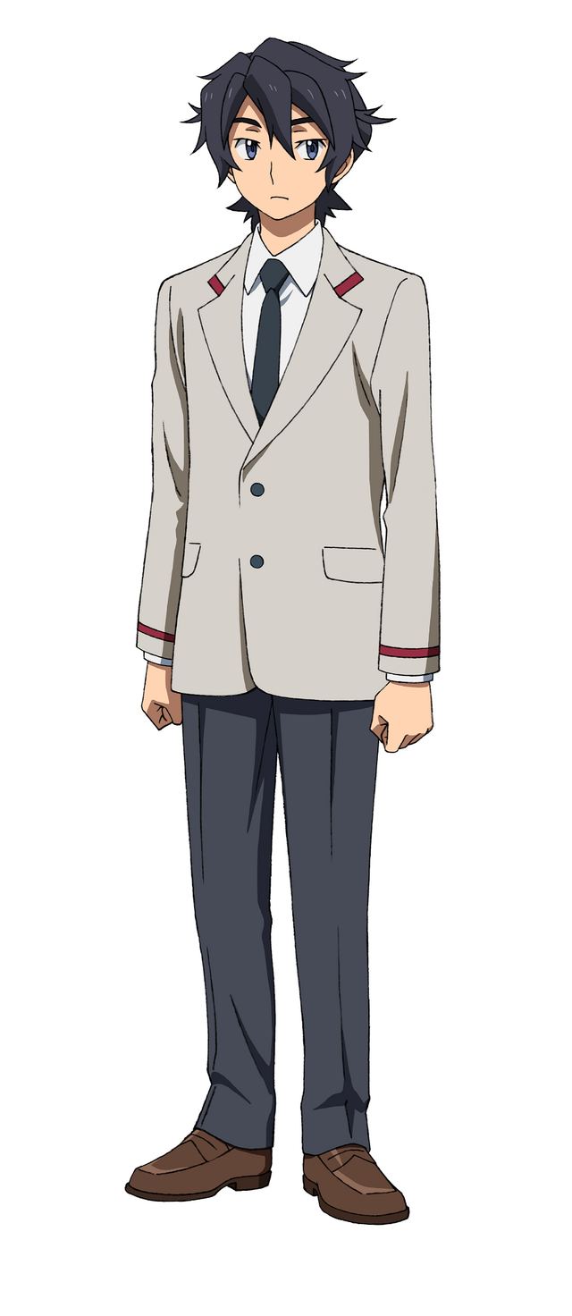 『ガンダムビルドダイバーズRe:RISE』ヒロト 制服姿（C）創通・サンライズ