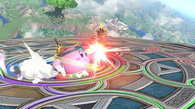 『スマブラSP』勇者実装で“ロト装備のカービィ”誕生！ コピー能力のかけ声が「めらぞーま！」な感じで可愛い