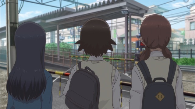 TVアニメ『女子高生の無駄づかい』第5話先行カット（C）ビーノ／KADOKAWA／女子高生の無駄づかい製作委員会