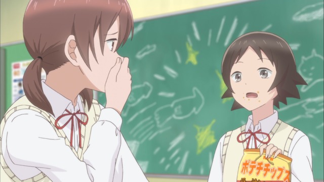 TVアニメ『女子高生の無駄づかい』第5話先行カット（C）ビーノ／KADOKAWA／女子高生の無駄づかい製作委員会