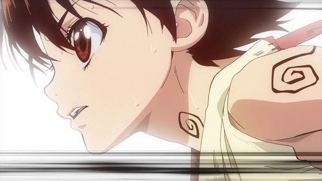 TVアニメ『Dr．STONE』第5話先行カット（C）米スタジオ・Boichi／集英社・Dr.STONE製作委員会