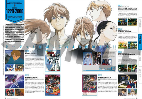 「機動戦士ガンダム40周年記念オフィシャルブック」2,000円（税抜）（C）創通・サンライズ（C）創通・サンライズ・MBS （C）創通・サンライズ・テレビ東京