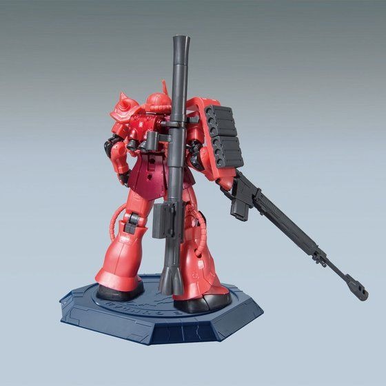 「HG 1/144 ガンダムベース限定 シャア専用ザクII［メタリック］」2,090円（税込）（C）創通・サンライズ