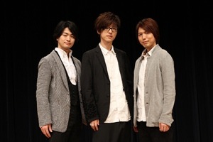 （左から）福山潤、櫻井孝宏、神谷浩史