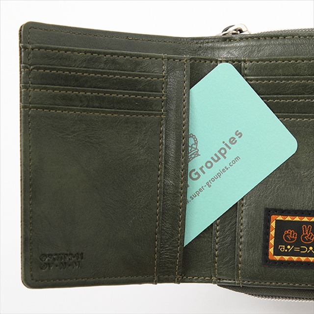 『HUNTER×HUNTER』コラボレーション■ゴン=フリークスモデル財布9,800円（税別）（C）POT（冨樫義博）1998年-2011年（C）VAP・日本テレビ・マッドハウス