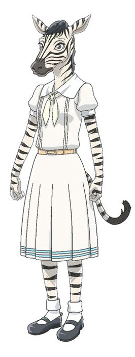 『BEASTARS』エレン（シマウマ♀）CV：大内茜（C）板垣巴留（秋田書店）／BEASTARS製作委員会