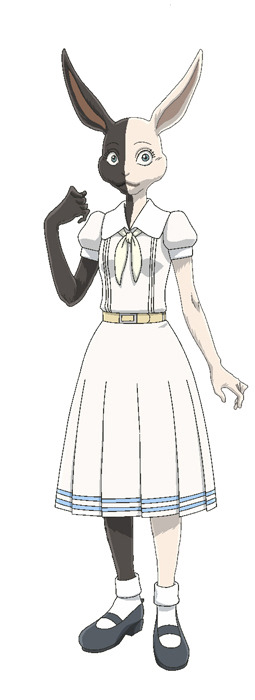 『BEASTARS』ミズチ（ハーレクインウサギ♀）CV：山村響（C）板垣巴留（秋田書店）／BEASTARS製作委員会