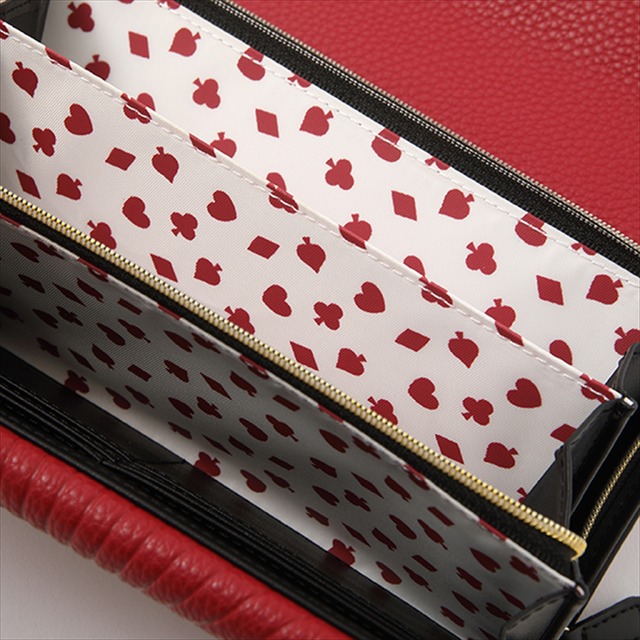 『HUNTER×HUNTER』コラボレーション■ヒソカモデル財布10,800円（税別）（C）POT（冨樫義博）1998年-2011年（C）VAP・日本テレビ・マッドハウス