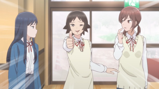 TVアニメ『女子高生の無駄づかい』第6話先行カット（C）ビーノ／KADOKAWA／女子高生の無駄づかい製作委員会