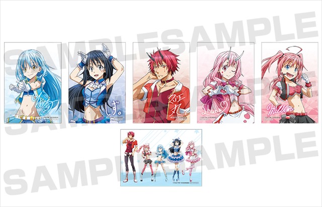 「転生したらアイドルだった件」お買上げ抽選会特典　ブロマイド（C）川上泰樹・伏瀬・講談社／転スラ製作委員会（R）KODANSHA
