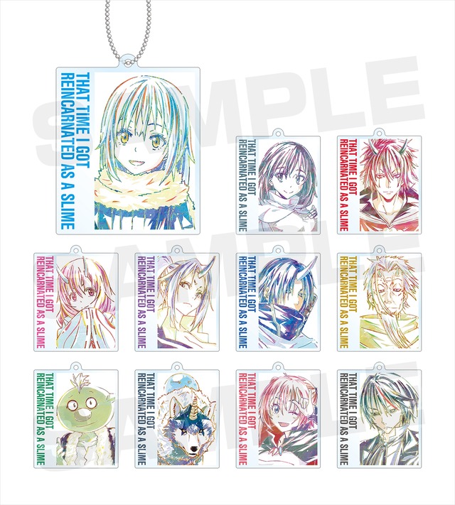 「転生したらアイドルだった件」トレーディング Ani-Art アクリルキーホルダー vol.2(全11種)単品：650円(税別)　BOX：7,150円（税別）（C）川上泰樹・伏瀬・講談社／転スラ製作委員会（R）KODANSHA