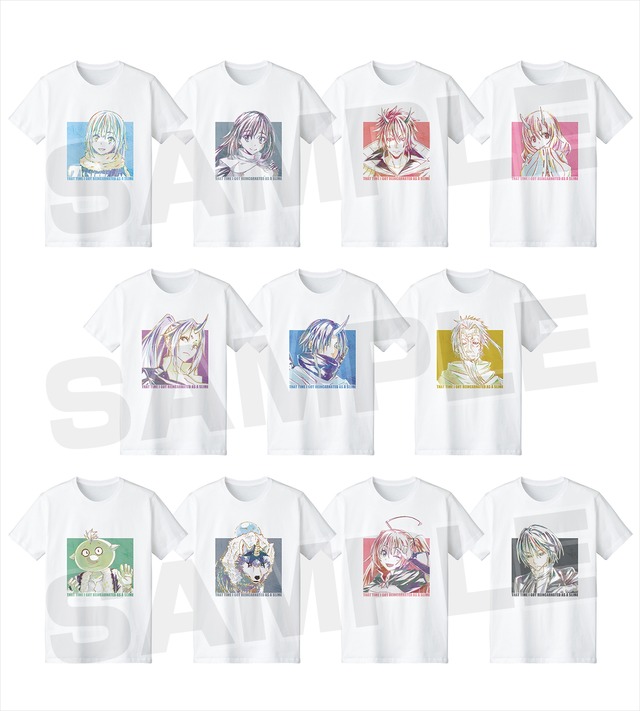 「転生したらアイドルだった件」リムル Ani-Art Tシャツ vol.2■Ani-Art Tシャツ（全10種）メンズ/サイズM、L、XL価格：各3,800円（税別）（C）川上泰樹・伏瀬・講談社／転スラ製作委員会（R）KODANSHA