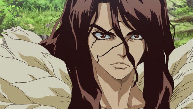 TVアニメ『Dr．STONE』第6話先行カット（C）米スタジオ・Boichi／集英社・Dr.STONE製作委員会