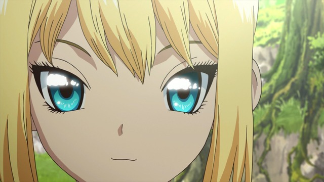 TVアニメ『Dr．STONE』第6話先行カット（C）米スタジオ・Boichi／集英社・Dr.STONE製作委員会