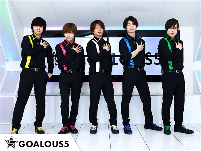 「GOALOUS5のGO5 チャンネル」収録写真