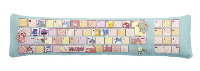 ポケモンと一緒にのんびり快適にPC作業！ボケーっとした「ヤドン」のPCクッションが発売決定