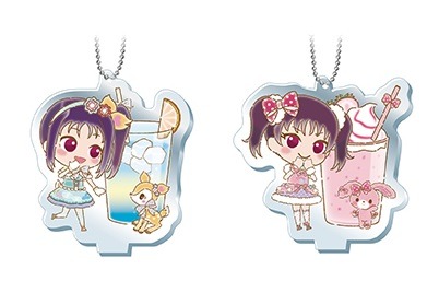 「ラブライブ！シリーズ×サンリオキャラクターズカフェ」アクリルキーホルダー（Saint Snow）ランダム 2 種 500 円（C）2013 PL! （C）2017 PL!S  （C）'76,'79,'84,'86,'88,'89,'92,'93,'96,'98,'01,'05,'12,'14,'19 SANRIO CO., LTD.