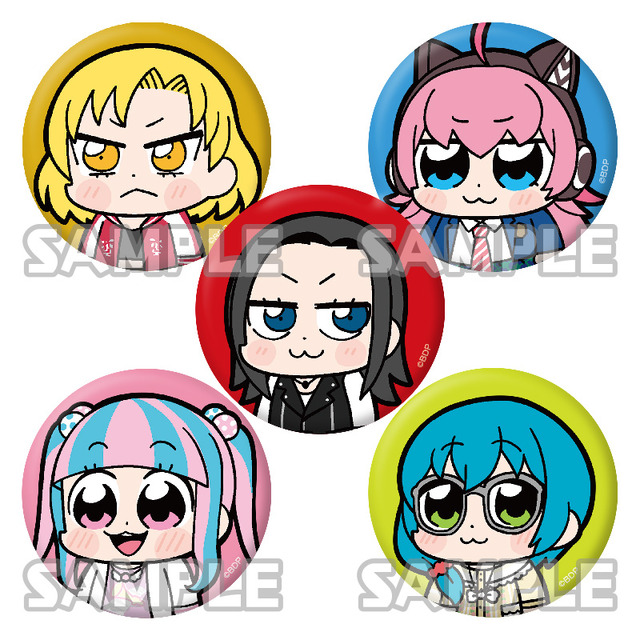 「大川ぶくぶ×BanG Dream! トレーディングカンバッジ」全30種400円（税抜） 1BOXコンプリート仕様（Ｃ）BanG Dream! Project （Ｃ）Craft Egg Inc. （Ｃ）bushiroad All Rights Reserved.