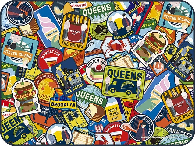 TVアニメ『BANANA FISH』「NYC」コラボレーションアイテムアートケット NYC 【価格】4,000 円＋税 （C）吉田秋生・小学館／Project BANANA FISH All New York City logos and marks depicted herein are the property of New York City and may not be reproduced without written consent.（C） 2019. City of New York. All rights reserved.