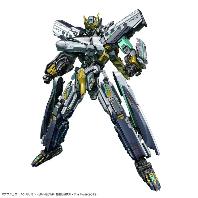 『新幹線変形ロボ シンカリオン 未来からきた神速のALFA-X』ALFA-X シンカリオン変形後（C）プロジェクト シンカリオン・ JR-HECWK/超進化研究所・ The Movie 2019