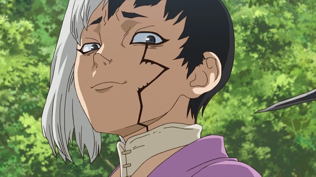 TVアニメ『Dr．STONE』PVカット（C）米スタジオ・Boichi／集英社・Dr.STONE製作委員会