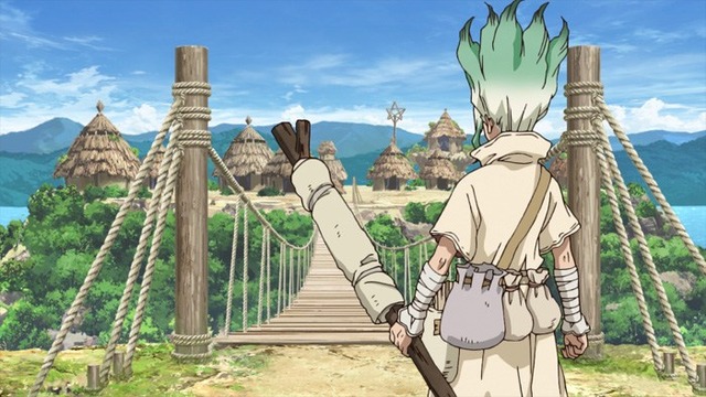 TVアニメ『Dr．STONE』PVカット（C）米スタジオ・Boichi／集英社・Dr.STONE製作委員会