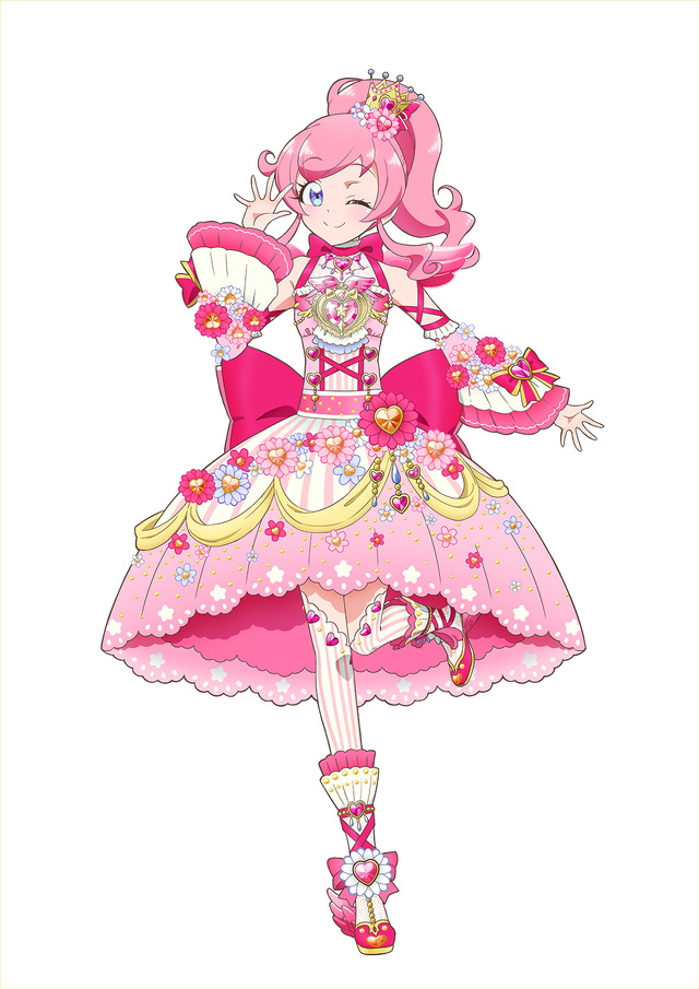 TVアニメ『キラッとプリ☆チャン』みらい「ときめきのピンクジュエルコーデ」（C）T-ARTS / syn Sophia / テレビ東京 / PCH2製作委員会