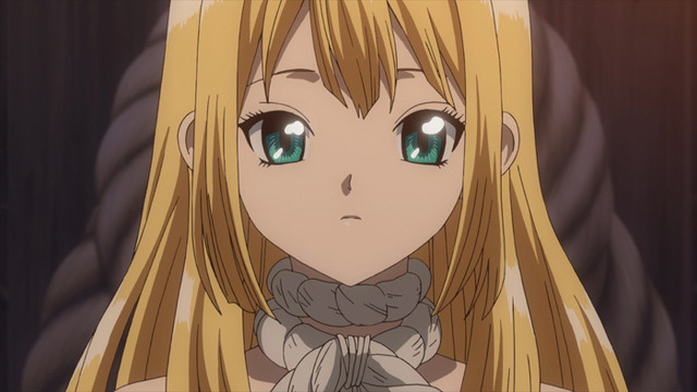 TVアニメ『Dr．STONE』第7話先行カット（C）米スタジオ・Boichi／集英社・Dr.STONE製作委員会