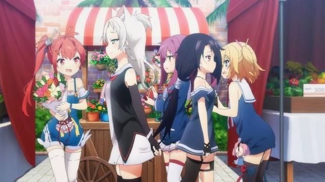 TVアニメ『アズールレーン』特別動画 場面カット（C）Manjuu Co.,Ltd., Yongshi Co.,Ltd.&Yostar Inc.／アニメ「アズールレーン」製作委員会