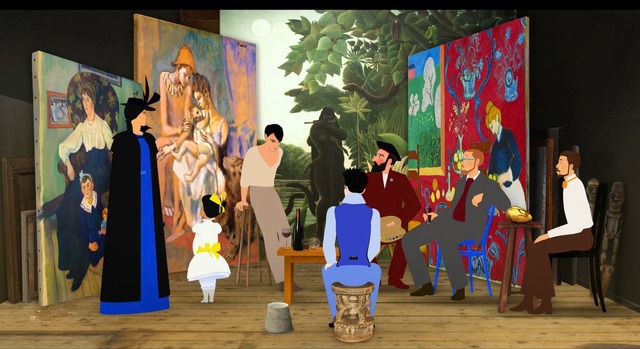 『ディリリとパリの時間旅行』（C） 2018 NORDーOUEST FILMS ー STUDIO O ーARTE FRANCE CINEMA ー MARS FILMS ー WILD BUNCH ー MAC GUFF LIGNE ーARTEMISPRODUCTIONS ー SENATOR FILM PRODUKTION