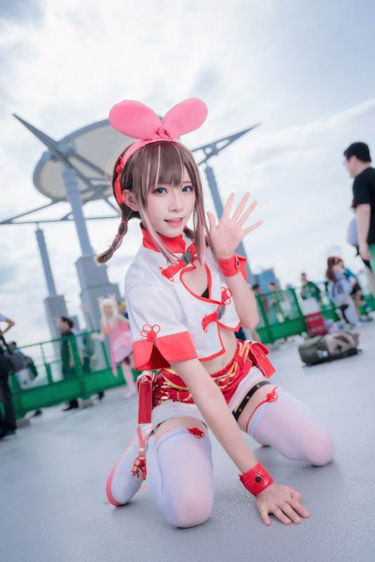 「C96」キズナアイ／撮影：寒黙