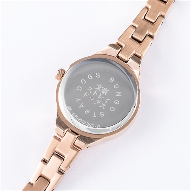 『文豪ストレイドッグス』コラボレーション■中原中也 モデル腕時計／14,800円（税別）（C）朝霧カフカ・春河35/ＫＡＤＯＫＡＷＡ/2019文豪ストレイドッグス製作委員会