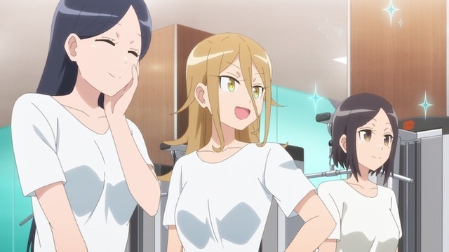 『ダンベル何キロ持てる？』第8話「遭難したらどうする？」先行カット（C）2019 サンドロビッチ・ヤバ子，MAAM・小学館／シルバーマンジム