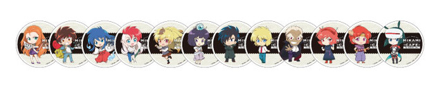 「『GS美神 極楽大作戦!!』×アニメイトカフェ」コースター（全12種・ランダム）（C）椎名高志／小学館