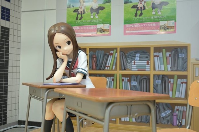 『からかい上手の高木さん2』京成曳舟コラボエリアオープニングセレモニー（C）2019 山本崇一朗・小学館／からかい上手の高木さん２製作委員会