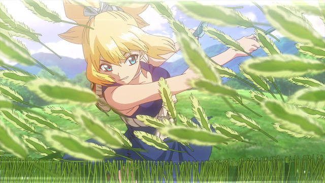 『Dr.STONE』第8話先行カット（C）米スタジオ・Boichi／集英社・Dr.STONE製作委員会