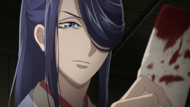 TVアニメ『胡蝶綺 ～若き信長～』第8話先行カット（C）揚羽母衣衆/胡蝶綺製作委員会