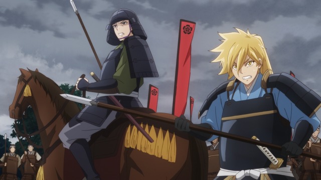 TVアニメ『胡蝶綺 ～若き信長～』第8話先行カット（C）揚羽母衣衆/胡蝶綺製作委員会