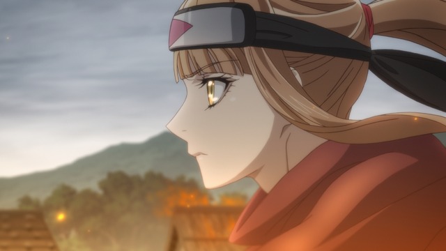 TVアニメ『胡蝶綺 ～若き信長～』第8話先行カット（C）揚羽母衣衆/胡蝶綺製作委員会